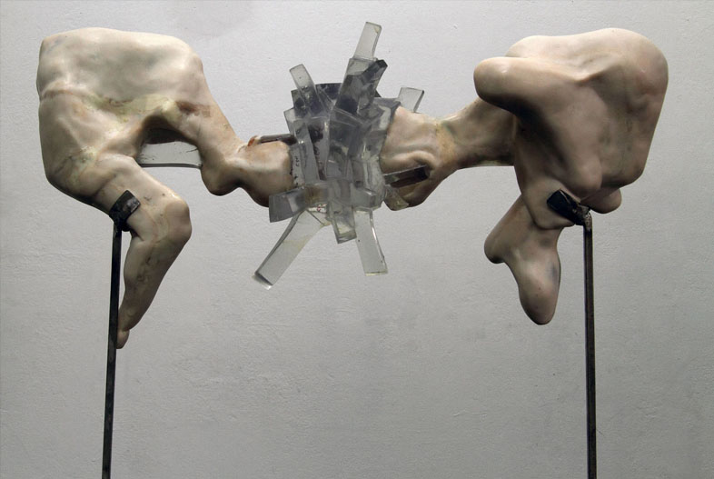Doble (2013). Resina pigmentada