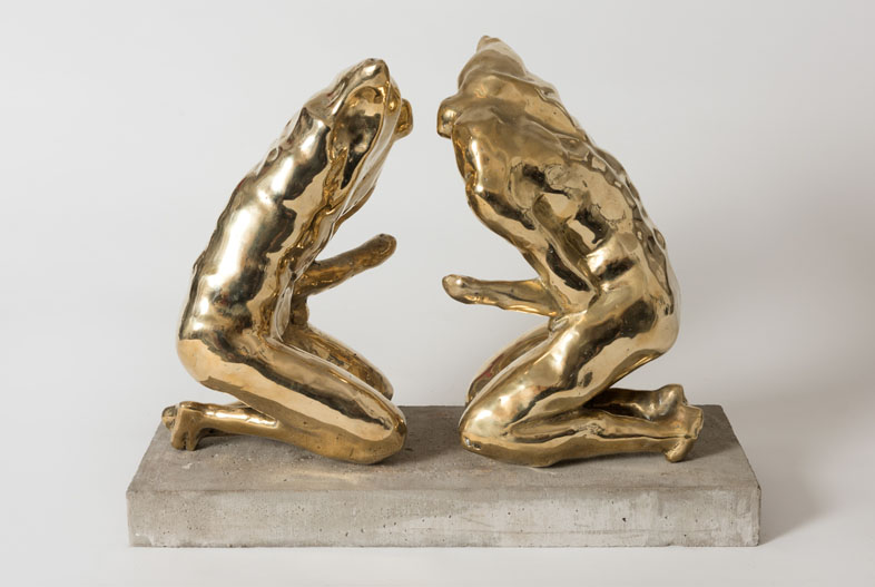 Les jumeaux (2018). Bronce a la cera perdida 