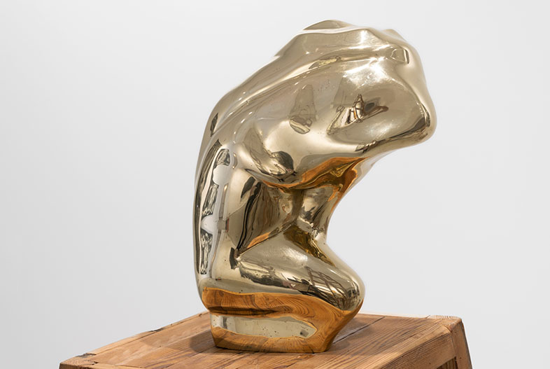 Figure 5 (2024). Lost-wax bronze casting, 35 x 25 x 13 cm